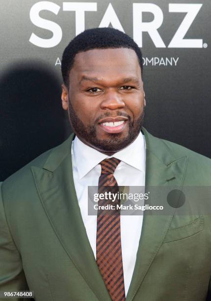 Curtis "50 Cent" Jackson attends the "Power" Season 5 Premiere at Radio City Music Hall on June 28, 2018 in New York City.