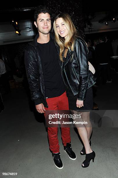 Actor Ben Nemtin and TV personality Whitney Port attend the "Sex & Drugs & Rock & Roll" after party during the 2010 Tribeca Film Festival at Breslin...