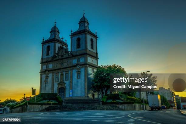 igreja matriz de ovar - ovar imagens e fotografias de stock