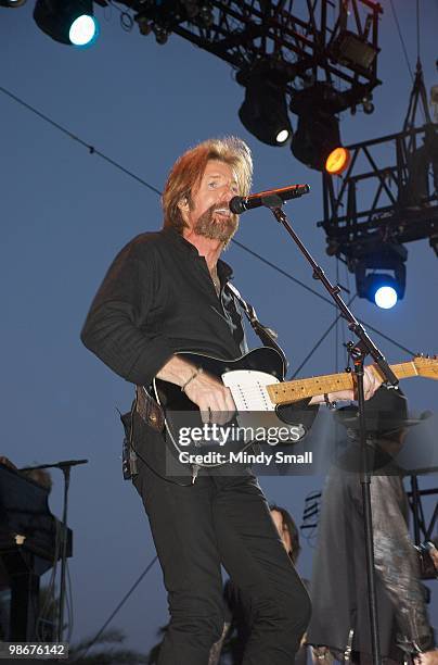 Ronnie Dunn performs at The 2010 Stagecoach Music Festival at The Empire Polo Club on April 25, 2010 in Indio, California.