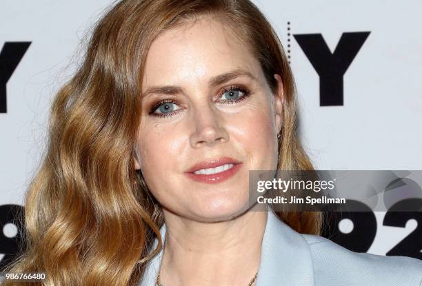 Actress/executive producer Amy Adams attends the "Sharp Objects" screening and conversation at 92nd Street Y on June 28, 2018 in New York City.