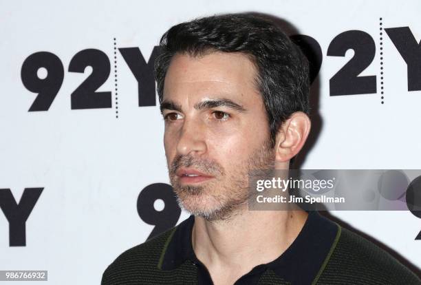 Actor Chris Messina attends the "Sharp Objects" screening and conversation at 92nd Street Y on June 28, 2018 in New York City.