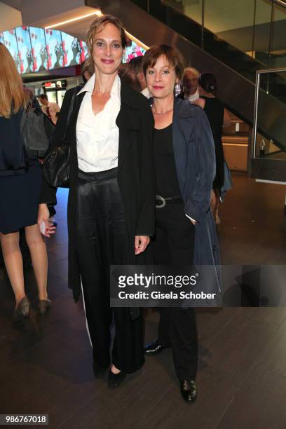 Sophie von Kessel and Jule Ronstedt during the opening night of the Munich Film Festival 2018 at Mathaeser Filmpalast on June 28, 2018 in Munich,...