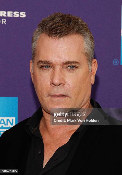 Actor Ray Liotta attends the "Snowmen" premiere during the 9th Annual Tribeca Film Festival>> at the School of Visual Arts Theater on April 24, 2010...