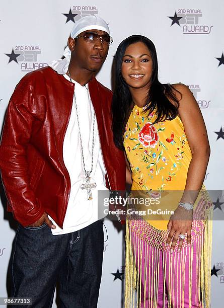 Ja Rule & Ashanti at the 2nd Annual BET Awards nominations press conference held at the Kodak Theater in Hollywood, California, May 14, 2002.