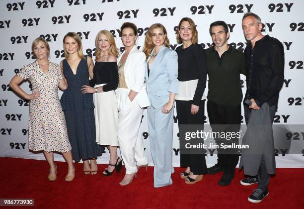 Executive producer Marti Noxon, actors Eliza Scanlen, Patricia Clarkson, Elizabeth Perkins, Amy Adams, Chris Messina and director Jean-Marc Vallee...