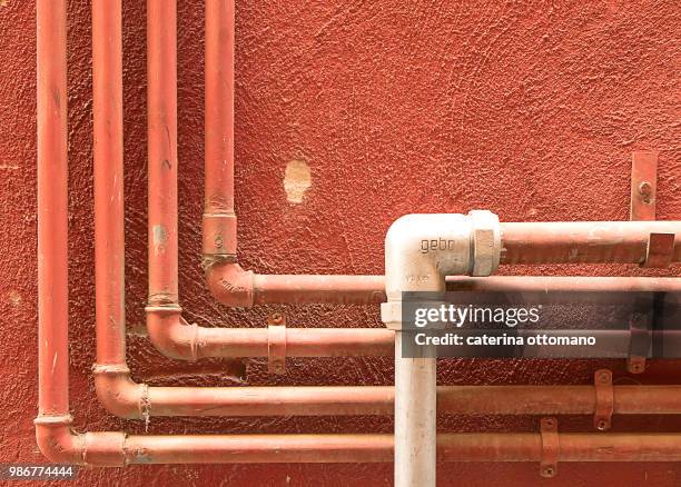 a lot of pipes - caterina last stock-fotos und bilder