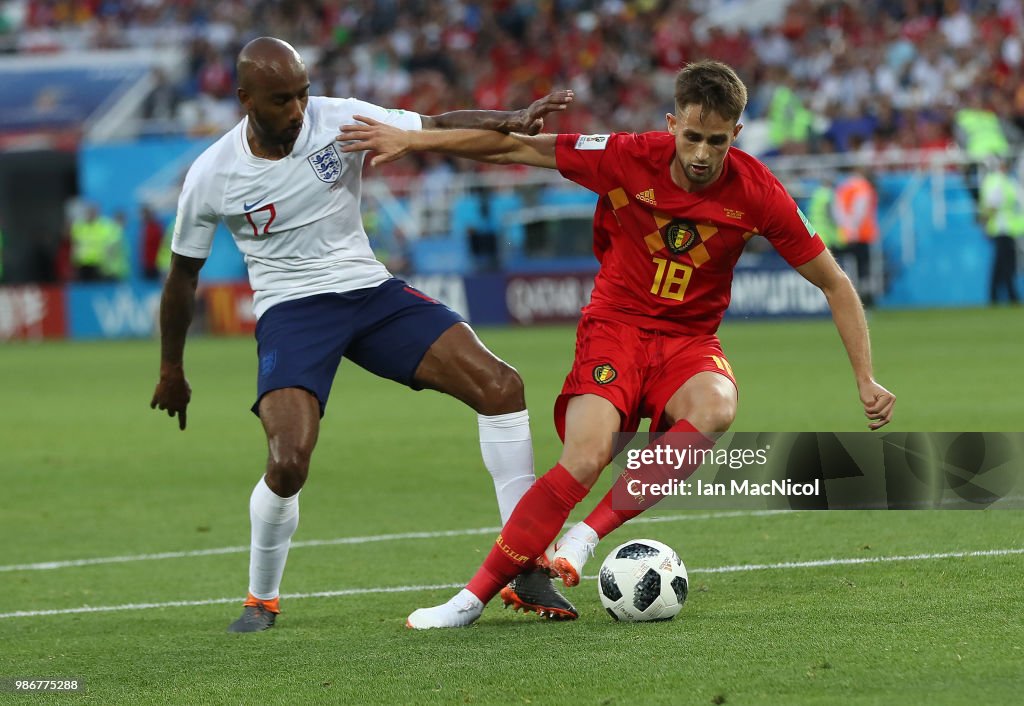 England v Belgium: Group G - 2018 FIFA World Cup Russia