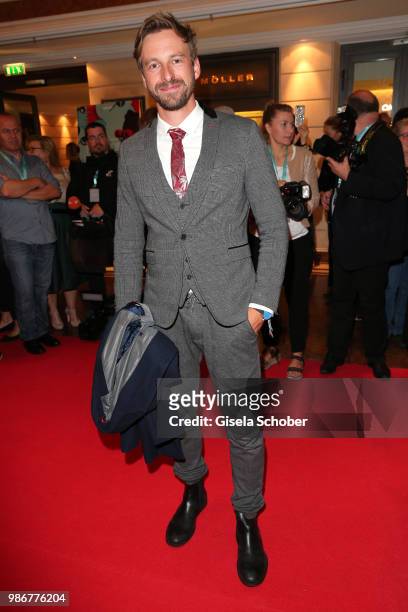 Ben Blaskovic during the opening night of the Munich Film Festival 2018 reception at Hotel Bayerischer Hof on June 28, 2018 in Munich, Germany.