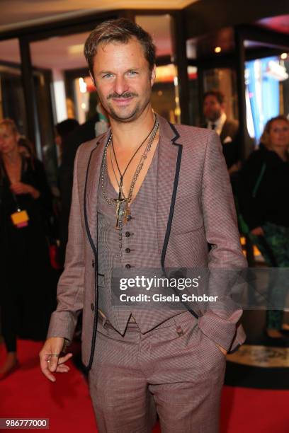 Philipp Hochmair during the opening night of the Munich Film Festival 2018 reception at Hotel Bayerischer Hof on June 28, 2018 in Munich, Germany.