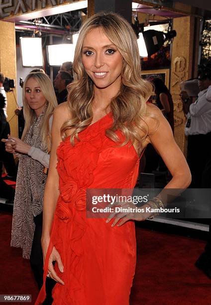 Host Giuliana Rancic arrives to the TNT/TBS broadcast of the 16th Annual Screen Actors Guild Awards held at the Shrine Auditorium on January 23, 2010...