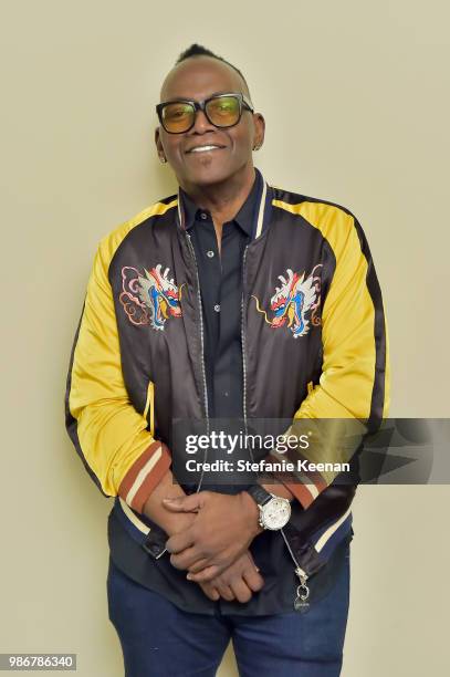 Randy Jackson attends Diesel Presents Scott Lipps Photography Exhibition 'Rocks Not Dead' at Sunset Tower on June 28, 2018 in Los Angeles, California.