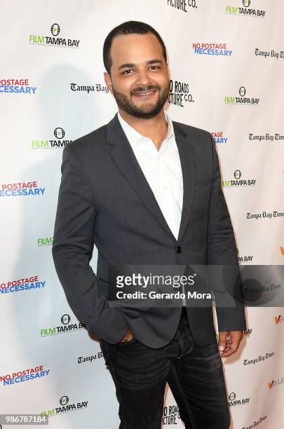 Actor Jeff Osborne poses during the "No Postage Necessary" Premiere on June 28, 2018 in Tampa, Florida.