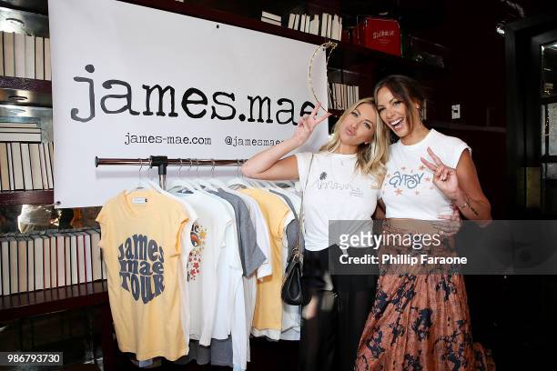 Stassi Schroeder and Kristen Doute attend Kristen Doute's James Mae Launch Party on June 28, 2018 in West Hollywood, California.
