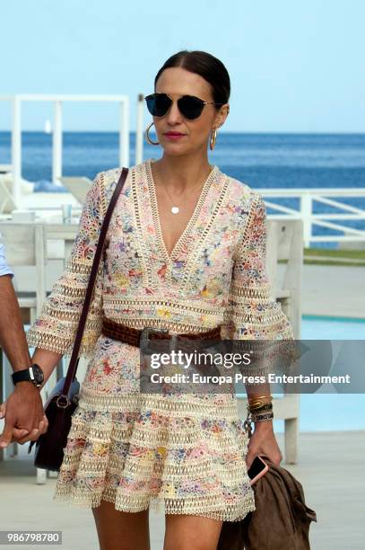 Paula Echevarria is seen on April 30, 2018 in Marbella, Spain.