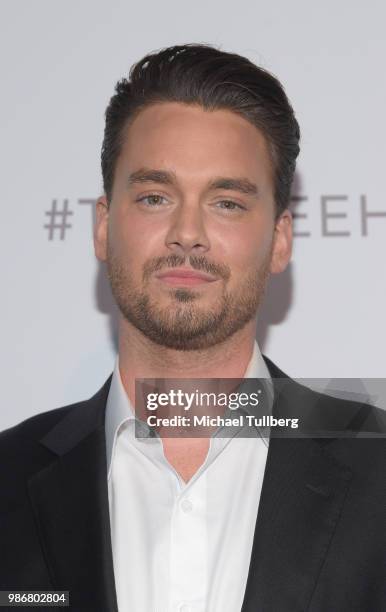 Stylist Lee Rittiner attends the launch of his TOTALEE hair care system and atelier at TOTALEE on the ALLEY Beverly Hills on June 28, 2018 in Beverly...