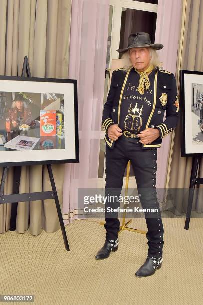 James Goldstein attends Diesel Presents Scott Lipps Photography Exhibition 'Rocks Not Dead' at Sunset Tower on June 28, 2018 in Los Angeles,...