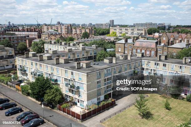 Social Housing Estate in London. London is the Capital city of England and the United Kingdom, it is located in the south east of the country. In...