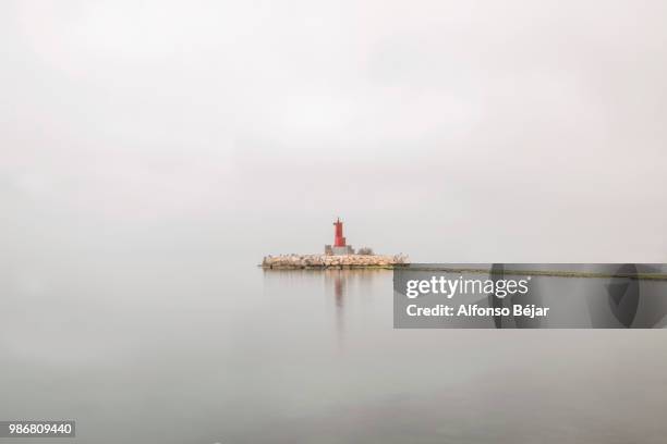 faro de niebla - niebla 個照片及圖片檔