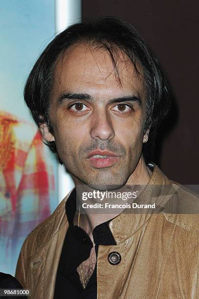 Director Laurent Vinas-Raymond attends the premiere for 'J'ai Oublie de te Dire' at Le Cinema des Cineastes on April 26, 2010 in Paris, France.