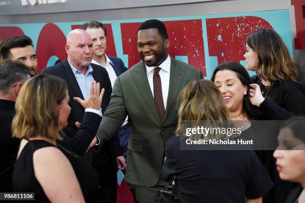 Curtis "50 Cent" Jackson attends the "POWER" Season 5 Premiere at Radio City Music Hall on June 28, 2018 in New York City.