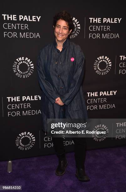 Carolyn Strauss attends The Paley Center For Media Presents CNN's The 2000s: A Look Back At The Dawn Of TV's New Golden Age at The Paley Center for...