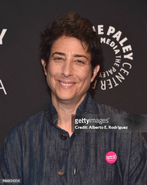 Carolyn Strauss attends The Paley Center For Media Presents CNN's The 2000s: A Look Back At The Dawn Of TV's New Golden Age at The Paley Center for...