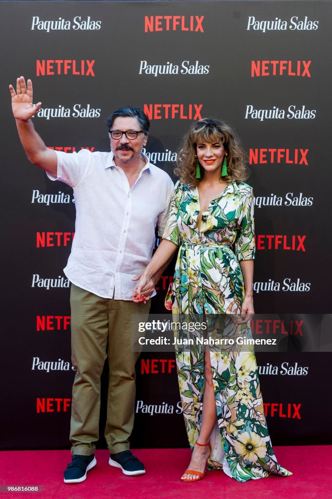Carlos Bardem and Cecilia Gessa attend World Premiere of Netflix's
