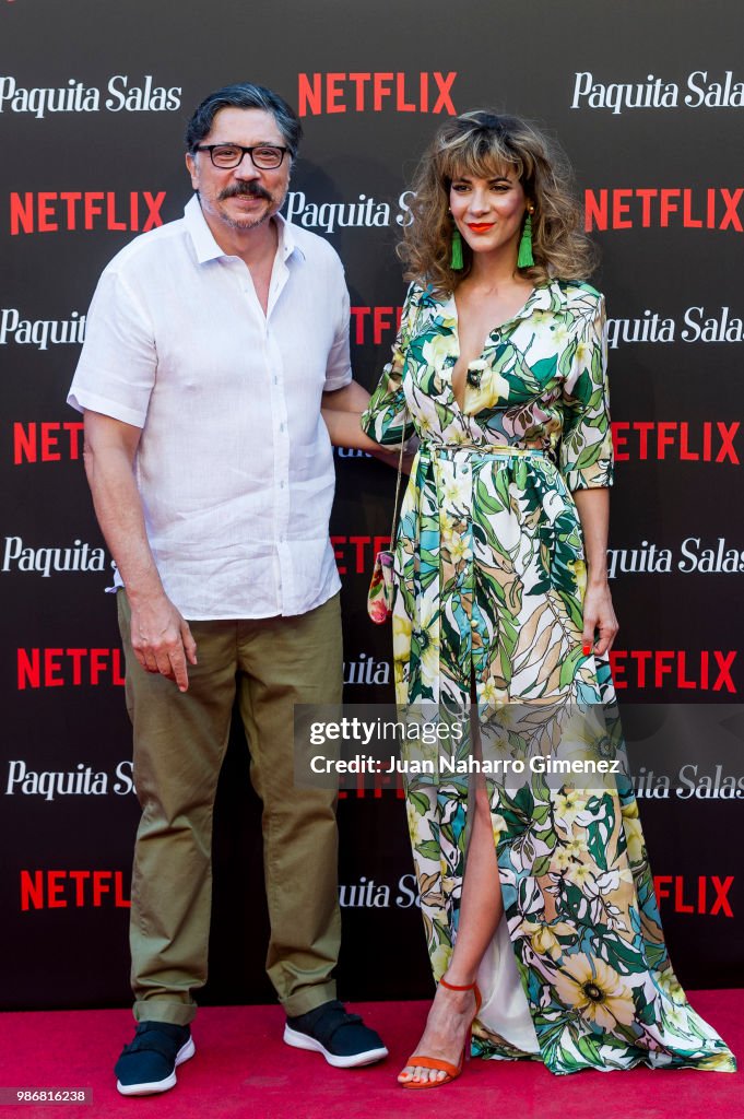 Carlos Bardem and Cecilia Gessa attend World Premiere of Netflix's