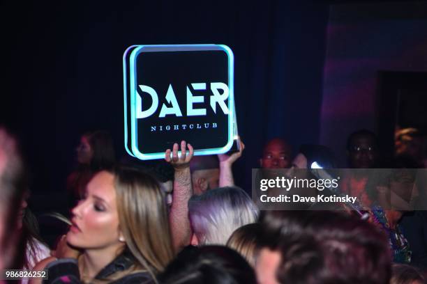 Atmosphere at DAER Nightclub at Hard Rock Hotel & Casino Atlantic City on June 28, 2018 in Atlantic City, New Jersey.