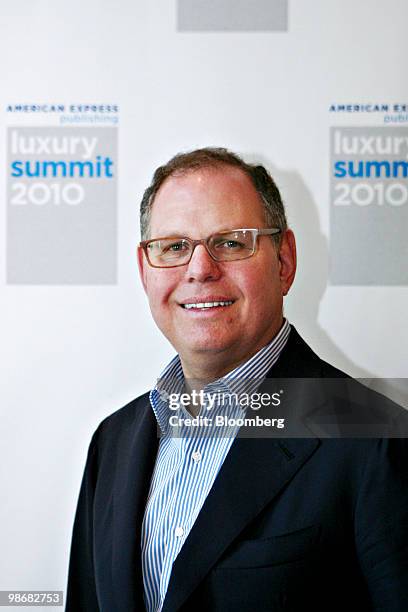 William "Bill" Taubman, chief operating officer of Taubman Centers Inc., a U.S. Real estate investment trust with 24 malls, stands for a photo during...