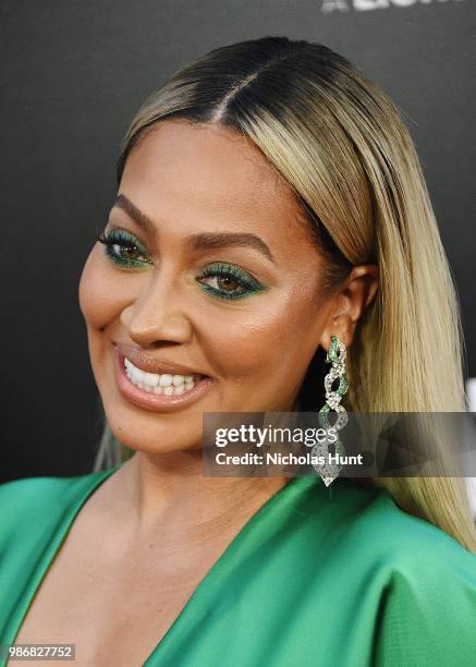 La La Anthony attends the "POWER" Season 5 Premiere at Radio City Music Hall on June 28, 2018 in New York City.