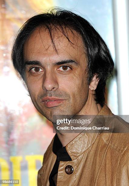 Director Laurent Vinas-Raymond attends the 'J'ai Oublie de te Dire' premiere at Le Cinema des Cineastes on April 26, 2010 in Paris, France.