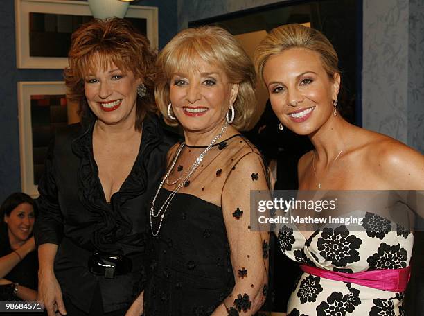 Joy Behar, Barbara Walters and Elisabeth Hasselbeck