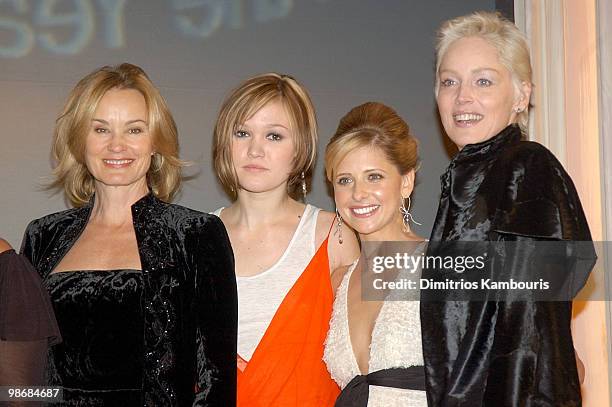 Jessica Lange, Julia Stiles, Sarah Michelle Gellar and Sharon Stone