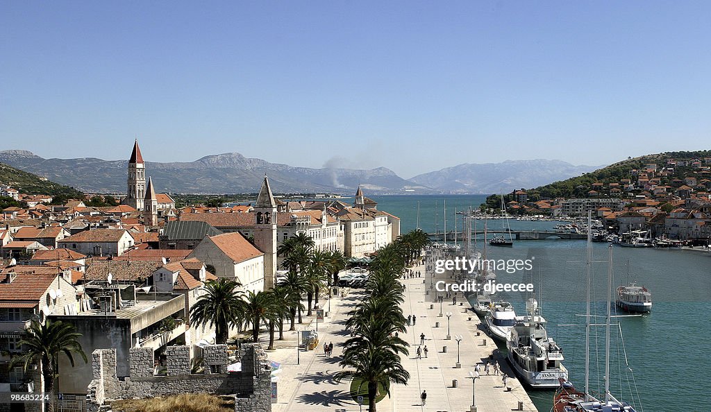 Croatian harbour - Trogir