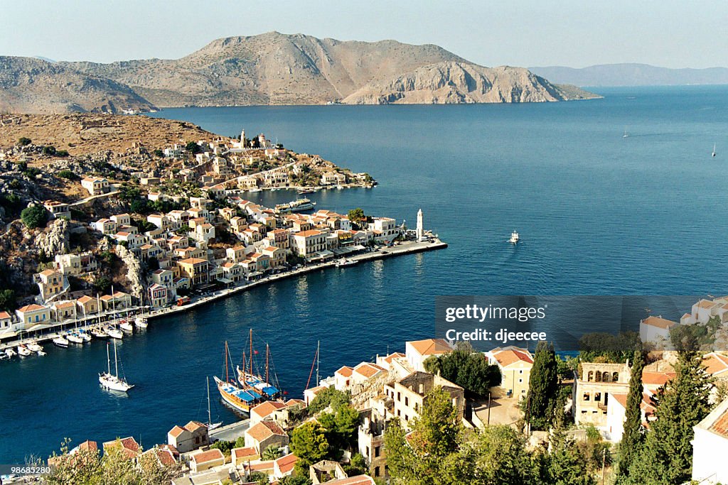 Cyclades scenic view 2 - Simi (or Symi)