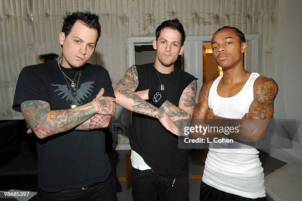 Benji Madden, Joel Madden and Bow Wow *Exclusive Coverage*