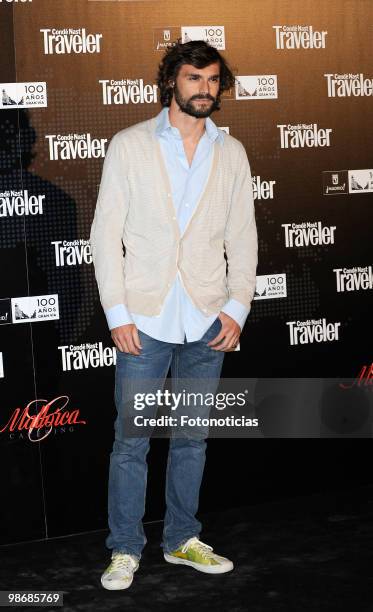 Actor Ivan Sanchez attends 'Conde Nast Traveler 2010' awards ceremony, held at the Jardines de Cecilio Rodriguez on April 26, 2010 in Madrid, Spain.