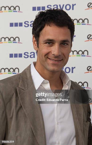 Raoul Bova attends a press conference for "Perdona si te llamo amor" at Verdi cinema on April 26, 2010 in Madrid, Spain.