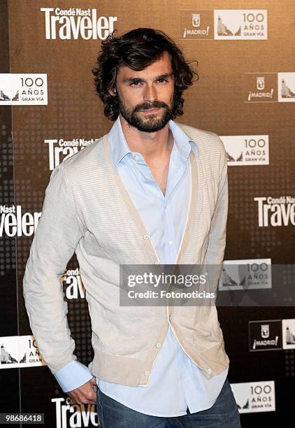 Actor Ivan Sanchez attends 'Conde Nast Traveler 2010' awards ceremony, held at the Jardines de Cecilio Rodriguez on April 26, 2010 in Madrid, Spain.