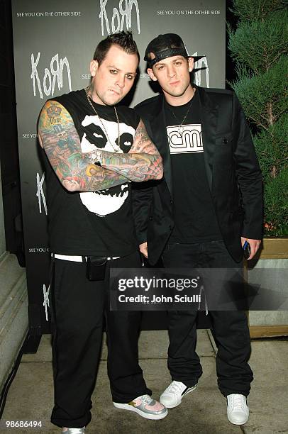 Benji Madden and Joel Madden