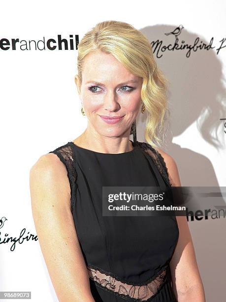 Actress Naomi Watts attends the "Mother and Child" premiere at the Paris Theatre on April 26, 2010 in New York City.