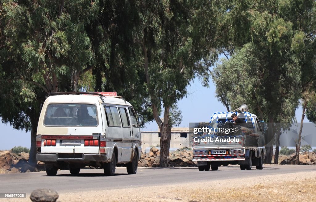 Ongoing military operations by Bashar al-Assad regime in Syrias Daraa