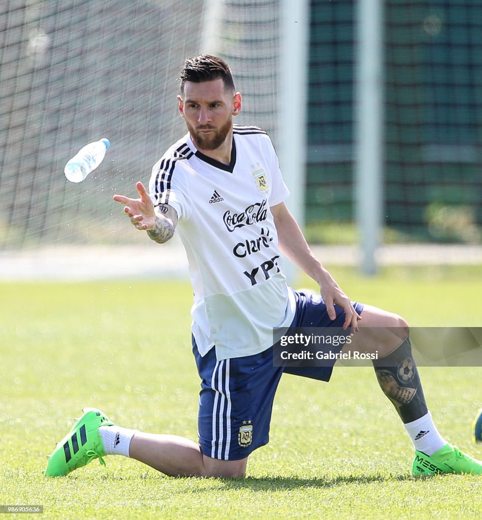 Argentina Training Session - FIFA World Cup Russia 2018