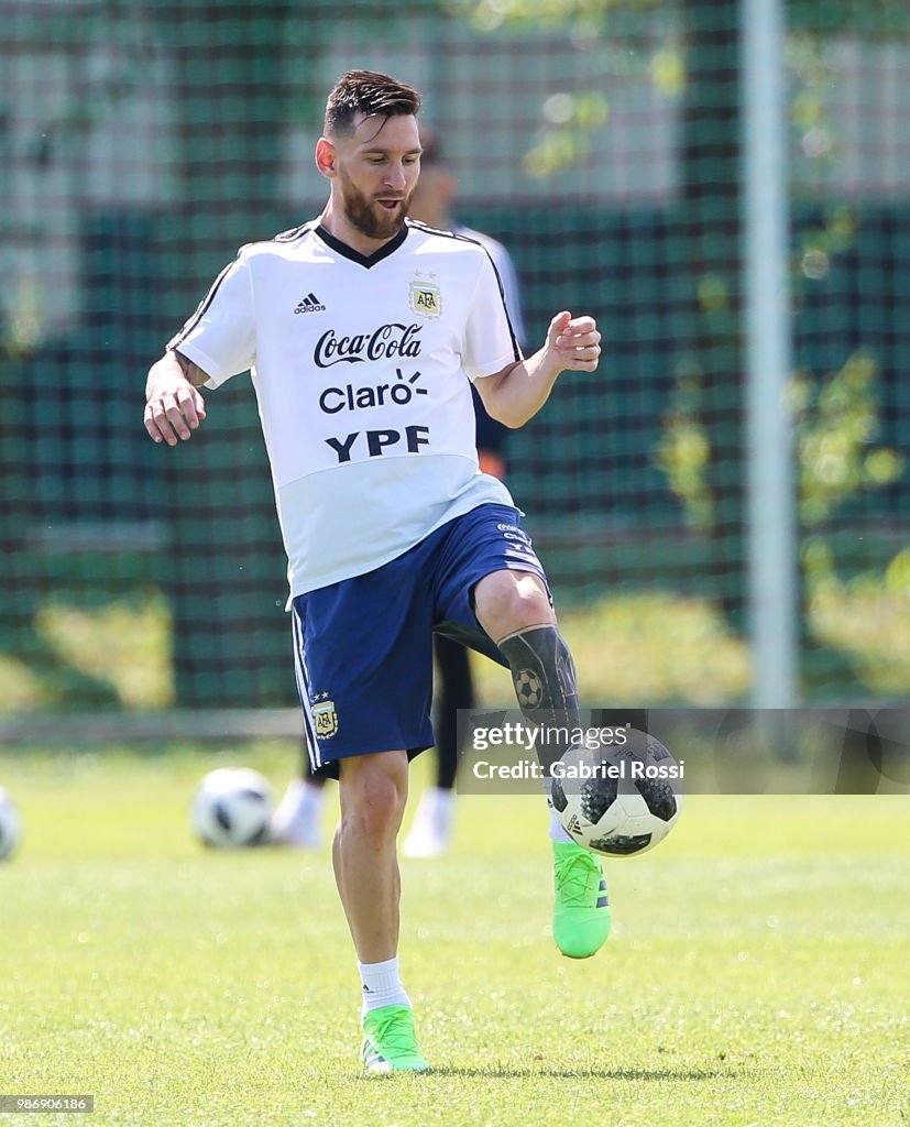 Argentina Training Session - FIFA World Cup Russia 2018