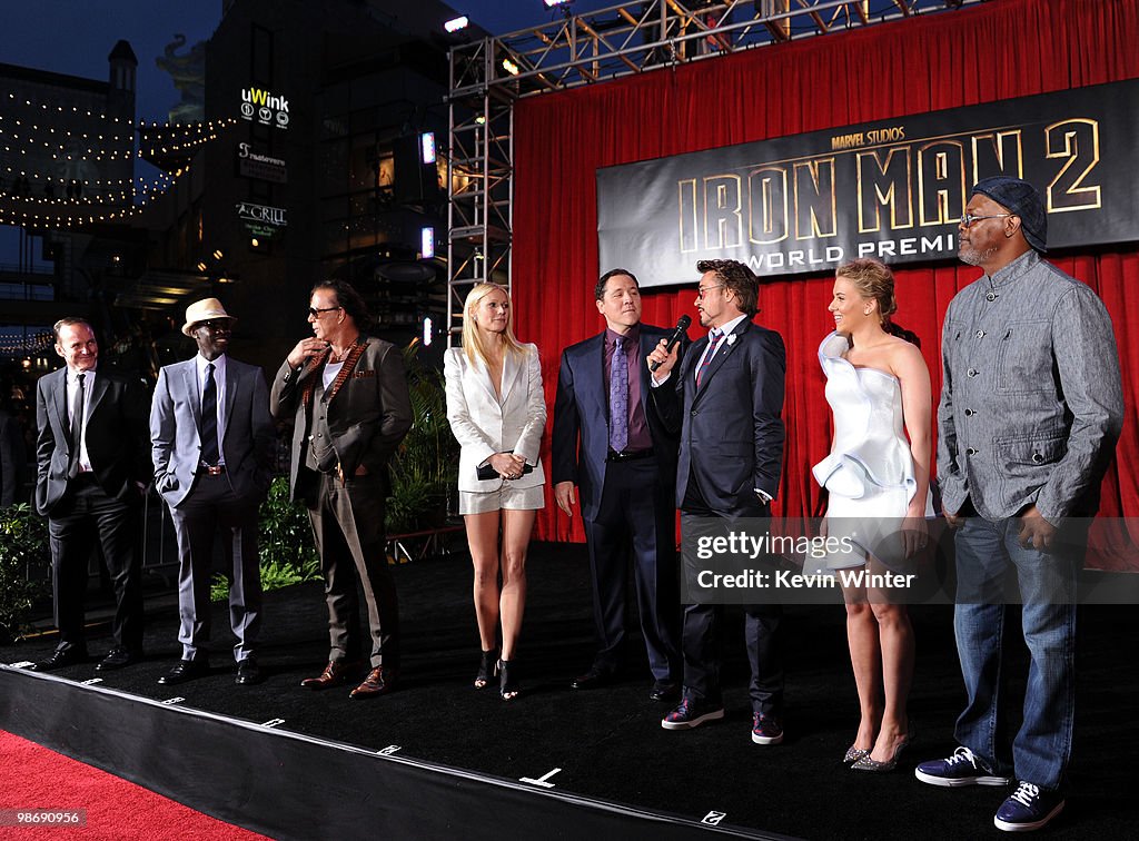 World Premiere Of Paramount Pictures & Marvel Entertainment's "Iron Man 2�