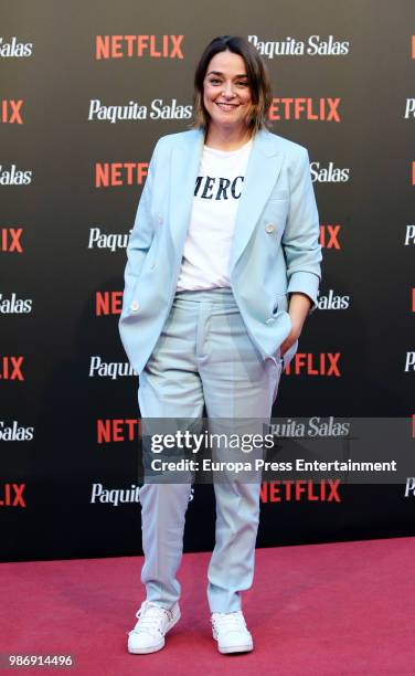 Toni Moreno attends World Premiere of Netflix's Paquita Salas Season 2 on June 28, 2018 in Madrid, Spain.