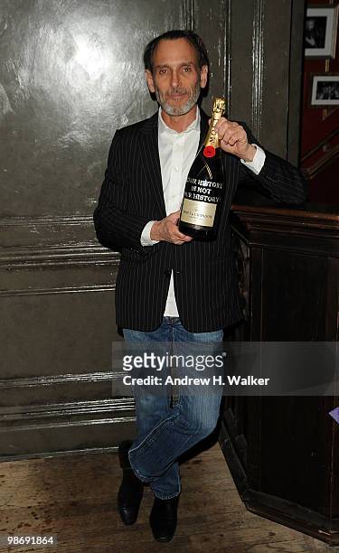 David Salle attends the Art Ruby dinner to celebrate Richard Phillips at The Lion on April 26, 2010 in New York City.