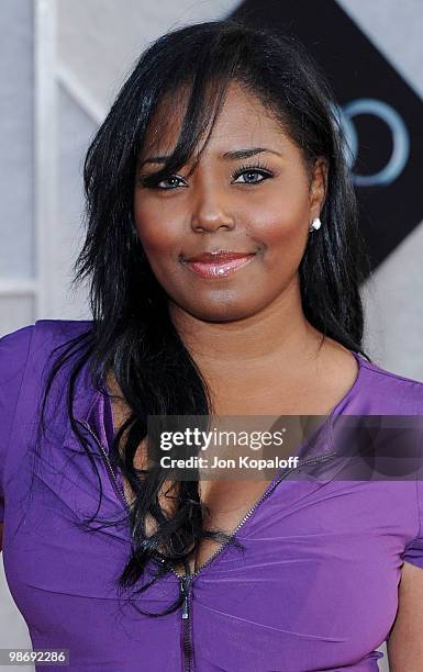 Actress Shar Jackson arrives at the Los Angeles Premiere "Iron Man 2" at the El Capitan Theatre on April 26, 2010 in Hollywood, California.